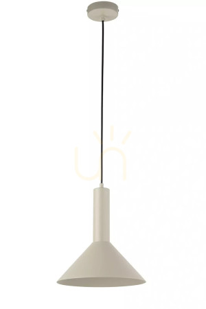 Závesné svietidlo Sigma VITRUM sivá béžová E27 26 cm 40806