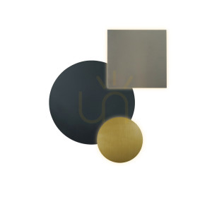 Plafond BONNY 250069-AL Black 1xLED
