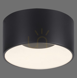 TANIKA Plafond 14325-18 Black 1xLED