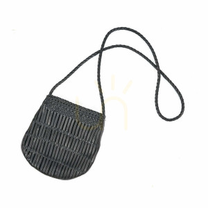 Dekoračný stojan čierny 77 cm x 20 cm x 4 cm