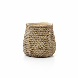Kvetináč pletený prírodný L Planters Handmade 26,7 x 26,7 x 25,5 cm