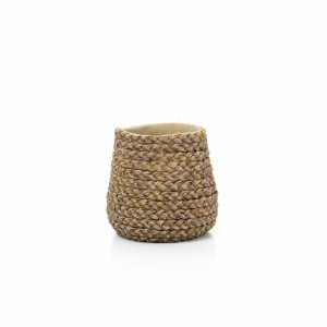 Hrnček Planters prírodný pletený kvetináč S 19,5×19×18,5 cm