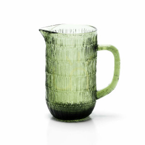 Džbán Moss Ripple zelený 11,5×19×20,5 cm