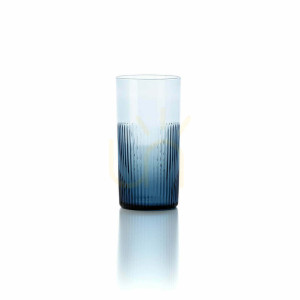 Pohár Azure Rippled High Tumbler modrý