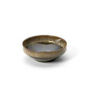 Nízka miska Kyoto tmavohnedá M 14 cm