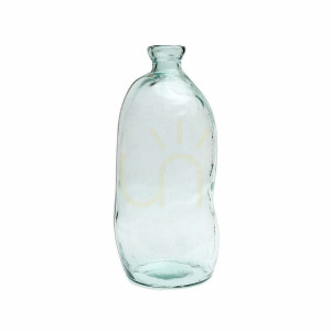 Sklenená váza Jinsuo modrá Glass Collection 73 cm