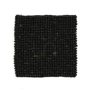 Podložka Perles čierna 11 cm