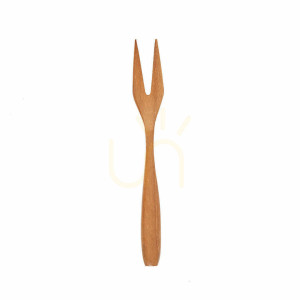 Tapas vidlička drevená 14 cm Natural