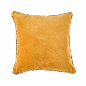 Obliečka na vankúš Velvet Crush 50x50 cm horčicová