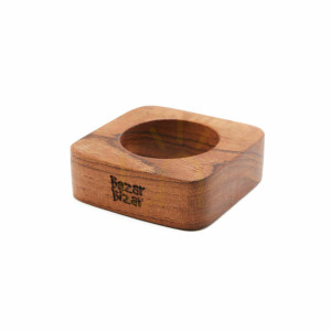 Krúžky na obrúsky z teakového koreňa, sada 6 cm