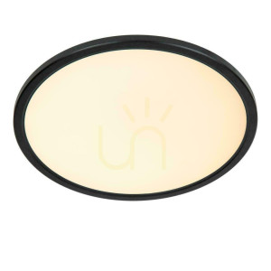 Plafón Lucide CASTOR čierny 32 cm LED IP44 20 W 07120/22/30