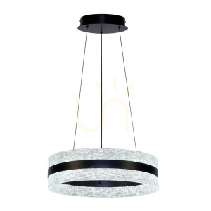 Závesné LED svietidlo Italux Blera čierne 24W PND-98273-BK