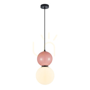 Závesná lampa Italux Mastal čierna E27 PND-36603-1L-BK-PK