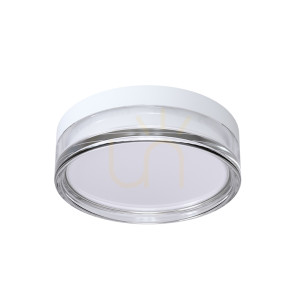 Plafón Italux Rilta LED biely 24W IP65 30 cm PLF-73527-M-WH