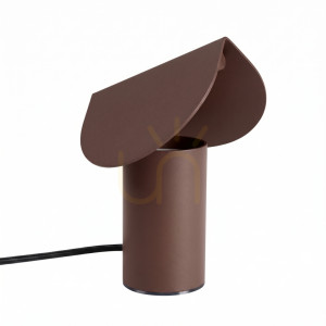 BISCUIT hnedá LED stolová lampa 3000K
