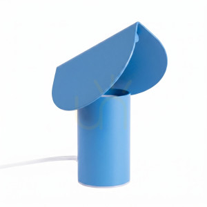 BISCUIT modrá LED stolová lampa 3000K