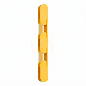 CHAIN 91 žltá nástenná LED lampa 3000K