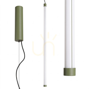 TRANG 100 zelená olivová LED závesná lampa 3000K