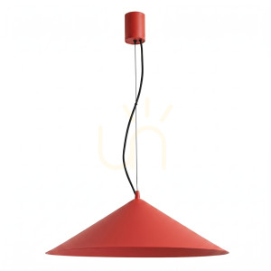 Závesná lampa FINT červená LED 3000K