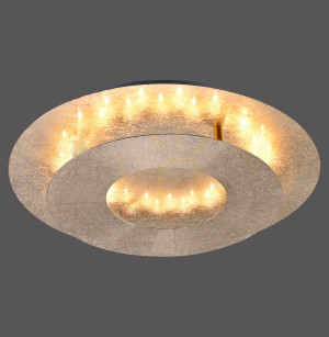 Plafón NEVIS 9011-12 Gold 1xLED