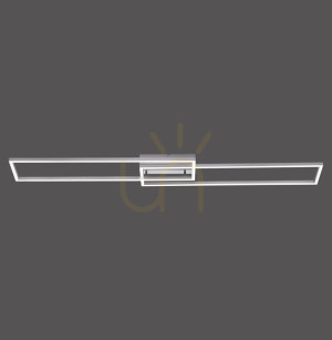 Plafón IVEN 14019-55 Silver 2xLED