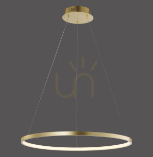 Závesné svietidlo CIRCLE 11524-12 Gold 1xLED