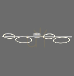 Plafond MINI RITUS 14211-21 Silver 4xLED