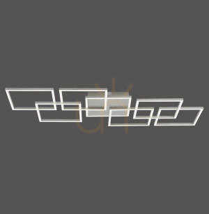 Plafond Q-INIGO 6014-55 Silver 7xLED