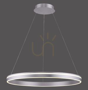 Q-VITO závesné svietidlo 8412-55 Silver 1xLED