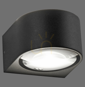 Nástenné svietidlo CARLA 9460-13 Anthracite 2xLED