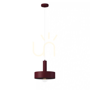 Závesné svietidlo Sigma VITRUM maroon E27 26 cm 41598