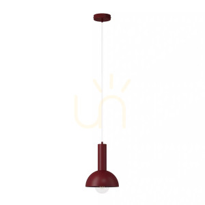 Závesné svietidlo Sigma VITRUM bordové E27 18 cm 41640