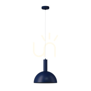 Závesné svietidlo Sigma VITRUM M námornícka modrá 30 cm 41691