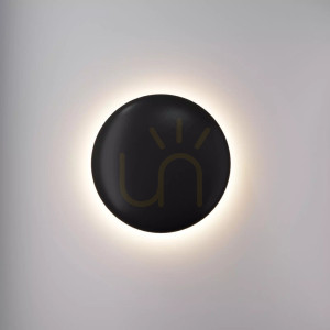 Nástenné svietidlo Sigma DROP LED čierna 41561