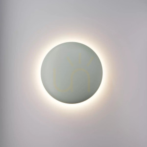 Nástenné svietidlo Sigma DROP LED šalviová 41564