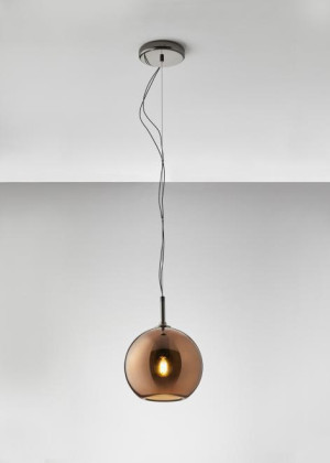Fabbian Beluga Royal Ø20 Závesné svietidlo - bronz - D57 A57 41