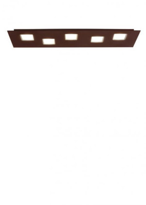 Stropné svietidlo Fabbian Quarter F38 5W 70x20cm - Bronz - F38 G11 14