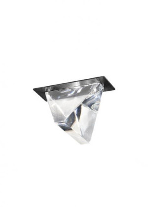 Fabbian Tripla F41 3W 2700K vstavané svietidlo - Antracit - F41 F02 21