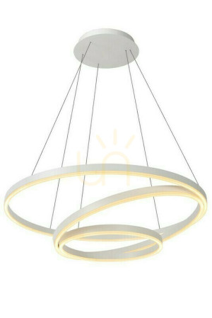 Závesné svietidlo Lucide TRINITI biele LED 136W 80 cm 46402/99/31