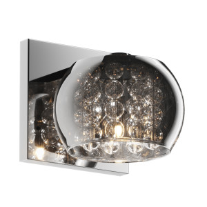 Nástenné svietidlo Zuma Line CRYSTAL W0076-01A-B5FZ