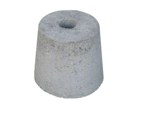 Základ pre záhradnú lampu SU-MA Fundament Mały betónový sivý 13 kg