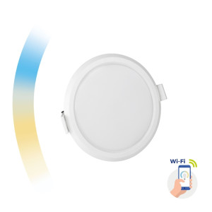 Algine 6w Cct + tlmené Wi-Fi spektrum Smart Round