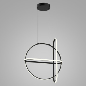 Prívesné LED svetlo Italux Cerrila čierne matné PND-29772750-3A-BK