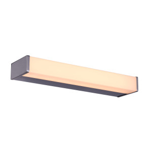 Nástenné svietidlo Italux Minoria LED chróm biele IP44 6W WL-76578-1A