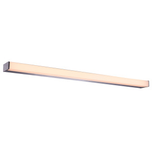 Nástenné svietidlo Italux Minoria LED IP44 biele chróm 90 cm WL-76578-1C
