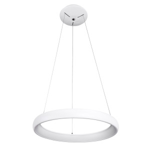 Prívesná LED lampa Italux Alessia biela 40W 3000K 51 cm 5280-840RP-WH-3