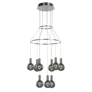 Prívesné LED svetlo Italux Aria saténové 27W 3000K Ø40 cm MD17012002-9A