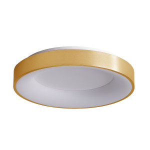 Plafón Italux Giulia LED 50W 3000K zlatý biely 60 cm SKU 5304-850RC-GD-3
