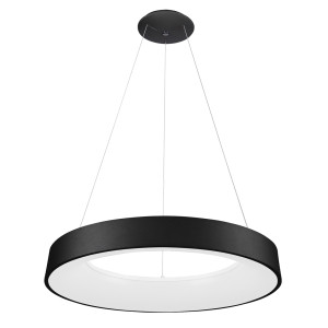 Závesné LED svietidlo Italux Giulia čierne 80W 80 cm SKU 5304-880RP-BK-3