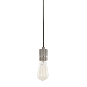 Prívesné svetlo Italux Casa čierne E27 DS-M-010 MATT BLACK